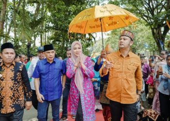 Launching Program P3TGI di Sijunjung, Ternyata Dana Aspirasi Athari Untuk Irigasi Saja di Sumbar Capai 40 Milyar