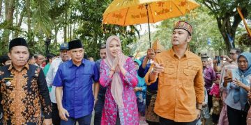 Launching Program P3TGI di Sijunjung, Ternyata Dana Aspirasi Athari Untuk Irigasi Saja di Sumbar Capai 40 Milyar