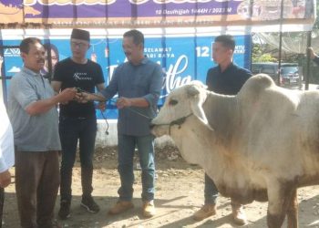 Rutin Laksanakan Kurban, Masyarakat Tanah Garam : Baru Pertama Kali Kami Dapat Hewan Kurban dari Anggota DPR RI