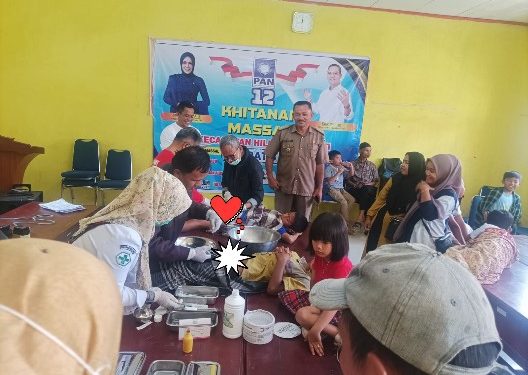Gelar Khitanan 1000 Anak, Fauzi Wirman Sebut Nama Athari di Hiliran Gumanti