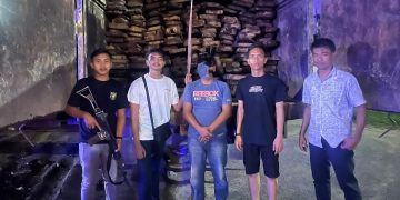 Truck Bermuatan Kayu Ilegal Diamankan Polres Sijunjung