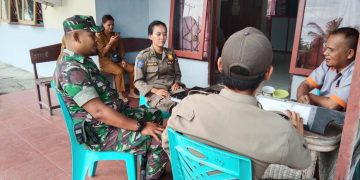 Koramil 02/Muara Siberut Gencar Jalin Sinergitas Bersama Masyarakat