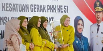 TP PKK Kab. Solok Kembali Meraih Juara Umum Pada Jambore Kader Berprestasi Ke-XX Tingkat Provinsi Sumatera Barat