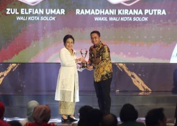 Kota Solok Terima Penghargaan KLA Predikat Nindya