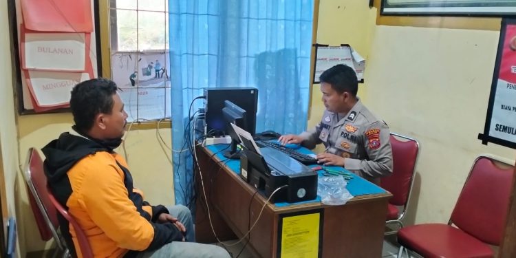 Ngadeni Laporkan Peristiwa Dugaan Pencurian Kabel Tanah di lokasi Wisata Bukit Cambai ke Mapolsek Danau Kembar