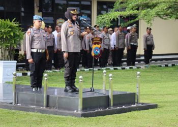 Pimpin Pelaksanaan Apel Pagi, Ini Penekanan Kapolres Payakumbuh