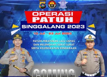 Satlantas Polres Pessel Amankan 99 Ranmor pada Operasi Patuh Singgalang 2023
