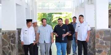 Wawako Ramadhani Dampingi Monitoring Yayasan Bina Muwahhidin Arab Saudi ke Masjid RSUD Kota Solok