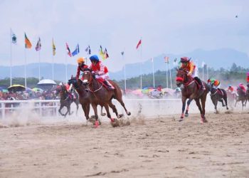 Gelanggang Pacuan Kuda Kandi Sawahlunto Sukses Menjadi Tuan Rumah Penyelenggaraan Seri I Kejurnas Pordasi Ke-57 Tahun 2023