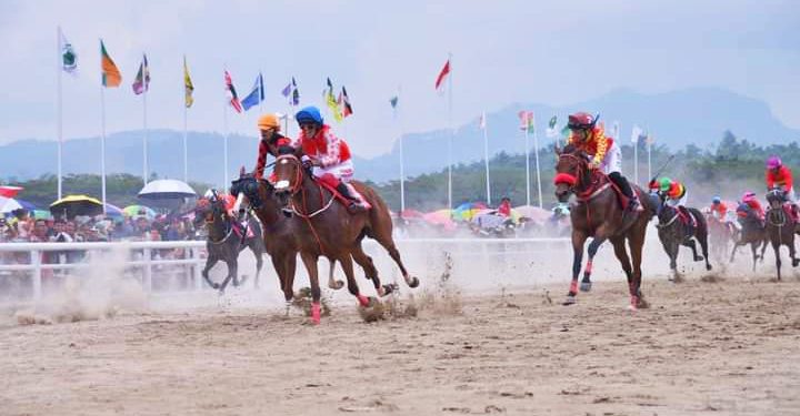 Gelanggang Pacuan Kuda Kandi Sawahlunto Sukses Menjadi Tuan Rumah Penyelenggaraan Seri I Kejurnas Pordasi Ke-57 Tahun 2023