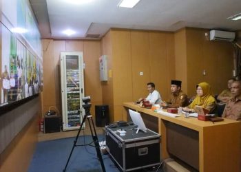 Melalui Zoom Meeting, Pemko Solok Ikuti Rapat Koordinasi Pengendalian Inflasi Daerah Reguler