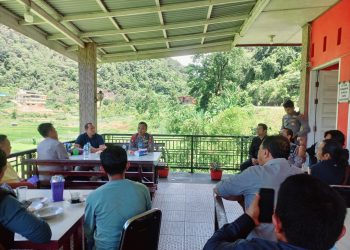 Baru Saja Dilantik, Kapolres Solok, AKBP Muari, S. IK. MM. MH Gelar Temu Ramah Dengan Awak Media