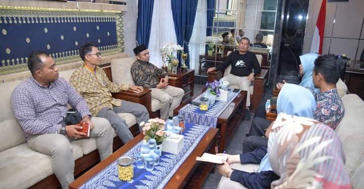 Wali Kota Sawahlunto Sambut Kunjungan Komisioner KPU Kota Sawahlunto
