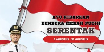 Wako Erman Syafar Himbau Warga Bukittinggi untuk Mengibarkan Bendera Merah Putih Selama Bulan Agustus 2023