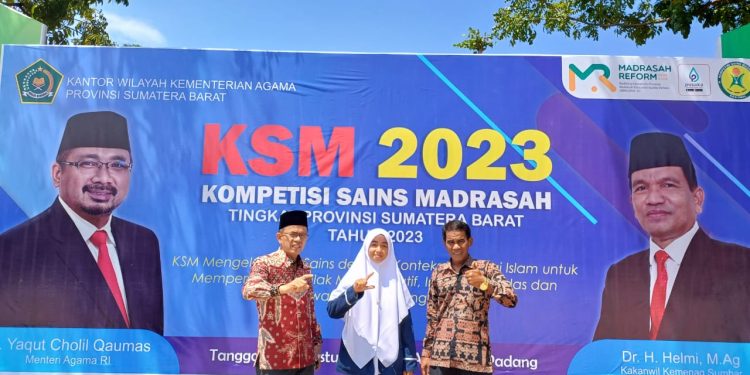 Bawa Nama Kabupaten, Seorang Siswa MTsN 12 Pessel Melaju Ketingkat Provinsi Di Ajang KSM