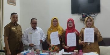 Pemerintah Daerah Kota Solok melalui Disdukcapil Setempat Lakukan Kerjasama Layanan dengan SLTA Se-Kota Solok.