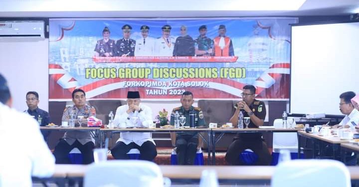 Jelang Puncak HUT RI Ke-78, Pemko Solok Gelar FGD Bersama Forkopimda