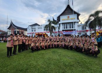 Raimuna Nasional Ke-12 di Bumi Perkemahan Cibubur Diikuti Pramuka Kwartir Cabang Kab. Kep. Mentawai