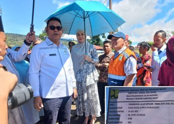 Kerja Nyata Athari, Jalan Kapujan-Rimbo Data Senilai 36 Milyar Mulai Dikerjakan