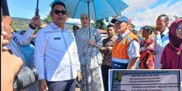 Kerja Nyata Athari, Jalan Kapujan-Rimbo Data Senilai 36 Milyar Mulai Dikerjakan