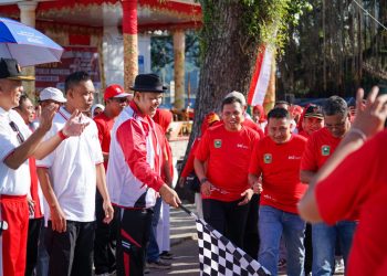Pemkab Solok gelar Apel Gabungan serta Pembukaan Rangkaian Lomba dalam Memeriahkan HUT RI Ke-78