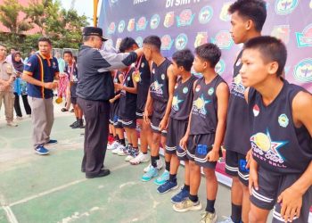 Wako Zul Elfian Apresiasi Atlet Basket SMPN 5 Kota Solok Atas Juara Satu pada Pergelaran Basketball Competition Tingkat SMP/ MTS Se-Sumbar