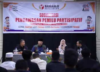 Wako Solok Hadiri Sosialisasi Pengawasan Pemilu