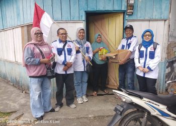 Meriahkan HUT RI Ke-78, PW MOI Solok Adakan Bakti Sosial