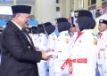Paskibraka Kota Solok Tahun 2023 di Kukuhkan
