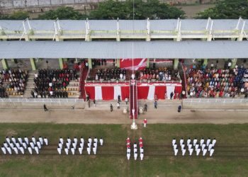 Upacara HUT RI Ke-78 di Kota Solok Berlangsung Meriah