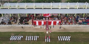 Upacara HUT RI Ke-78 di Kota Solok Berlangsung Meriah