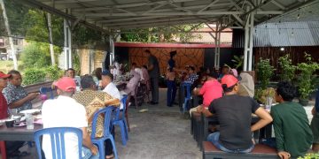 LAKSDA TNI (Purn) DR. Ir. Yuhastihar, MM Caleg DPR RI dari PDIP Bertemu Tokoh Bonjo Lamo