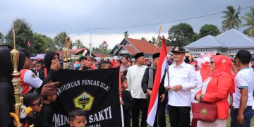 Ribuan warga Saksikan Pawai Anak Nagari Koto Panjang