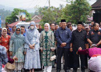 Bupati Solok bersama Anggota Komisi V DPR RI Kunjungan Kerja ke Nagari Cupak