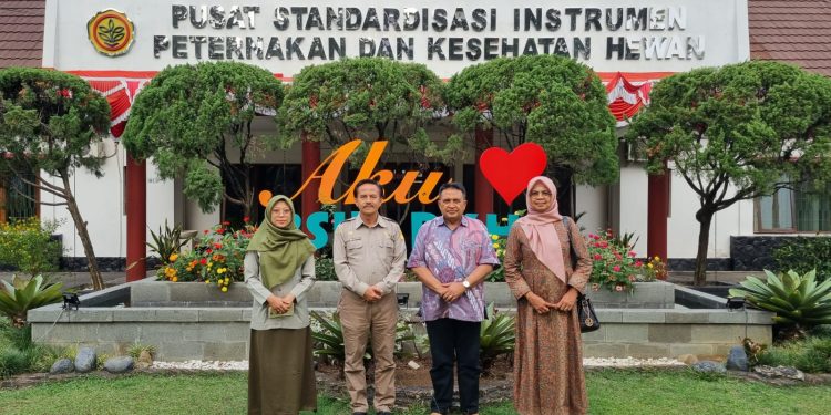 Untuk Menindak Lanjuti Proposal Pengembangan Kambing Burka, Kadis Pertanian Kab. Solok Kunjungi PSIPKH/BSIP