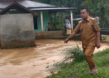 Luapan Batang Pulan Rendam Rumah Warga dan Rusak Lahan Pertanian di Pasaman