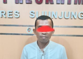Akibat Mencabuli Keponakan Sendiri, AS Diamankan Sat Reskrim Polres Sijunjung