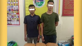 Tim Tarantula Sat Res Narkoba Tanah Datar Amankan Dua Orang Terduga Pelaku Penyalahgunaan Narkoba