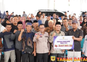 Pemkab Tanah Datar Gelontorkan Dana Hibah Rp 10 Milyar Lebih kepada 204 Masjid Dan Mushala