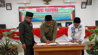 DPRD Tanah Datar Sepakati PPAS Tahun Anggaran 2023 yang Diajukan Pemkab Tanah Datar