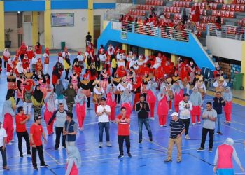 PERWOSI Kota Solok Gelar Lomba Senam Kreasi Dalam Rangka Memeriahkan HUT RI Ke-78