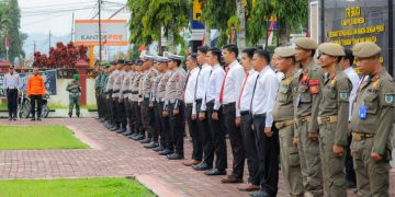 Kapolres Pasaman Pimpin Apel Gelar Pasukan Operasi Zebra Singgalang 2023