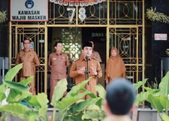 Wawako Solok Pimpin Apel Rutin Senin Pagi