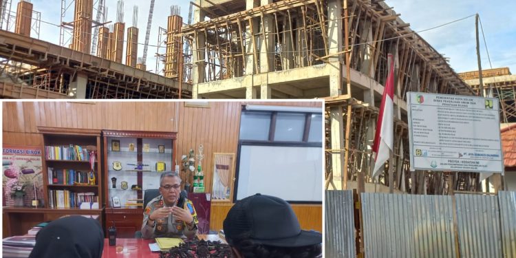 Polres Solok Kota Melakukan Penyelidikan Terkait Tewasnya Seorang Pekerja Proyek RSUD Kota Solok