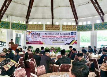Kungker ke Kota Solok, Rombongan Pemkot Sawahlunto Disambut Wawako Ramadhani Kirana Putra