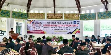 Kungker ke Kota Solok, Rombongan Pemkot Sawahlunto Disambut Wawako Ramadhani Kirana Putra