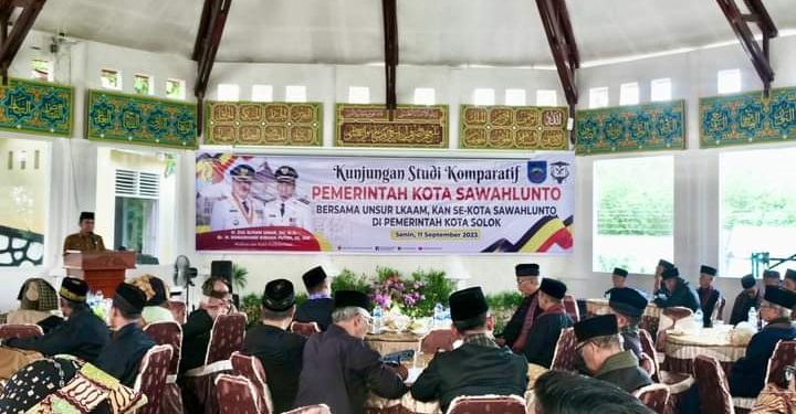 Kungker ke Kota Solok, Rombongan Pemkot Sawahlunto Disambut Wawako Ramadhani Kirana Putra