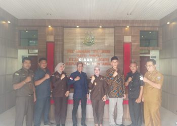 Bawaslu Kab. Kepulauan Mentawai Audensi ke Kejaksaan Negeri Mentawai