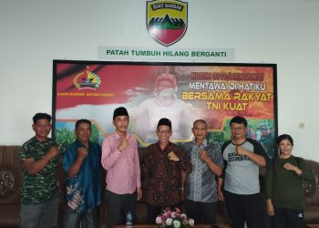 Bawaslu Kabupaten Kepulauan Mentawai Lakukan Audensi Sekaligus Silahturahmi dengan Dandim 0319 Mentawai