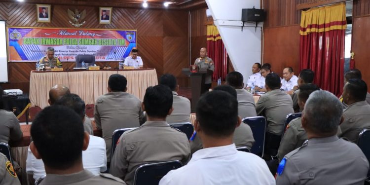 Polda Sumbar Gelar Audit Kinerja di  Polres Solok Kota